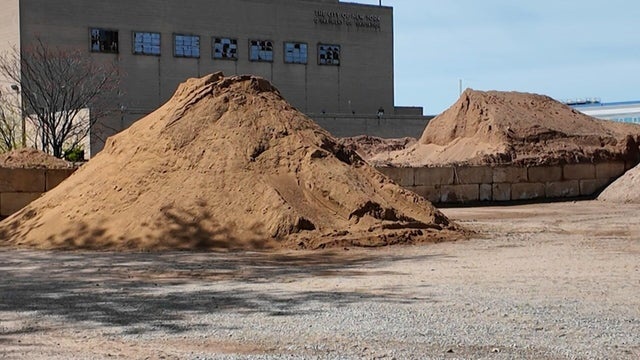 Compacted sub-base ready for paving