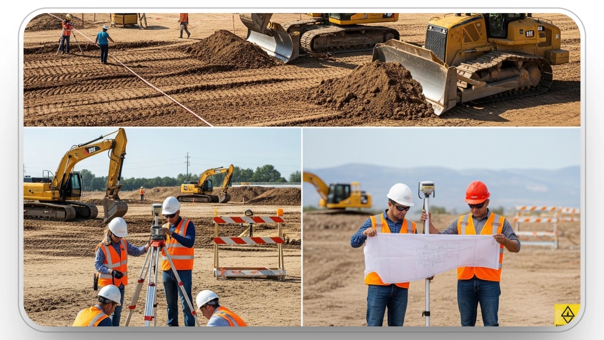 Excavation work in progress