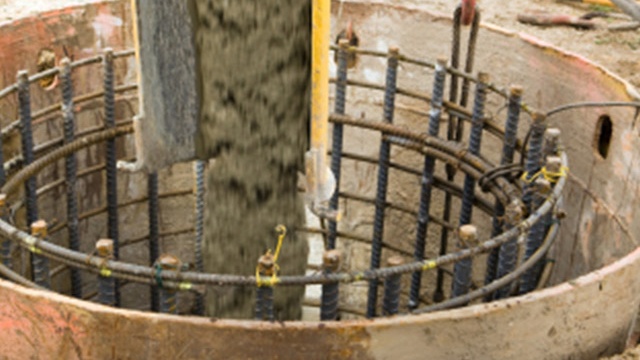Deep trenches for utilities